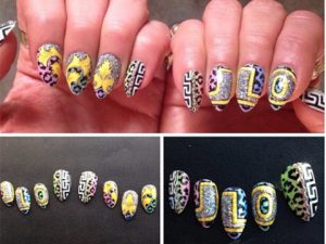 Celebrity Nail Art - Jeniffer Lopez