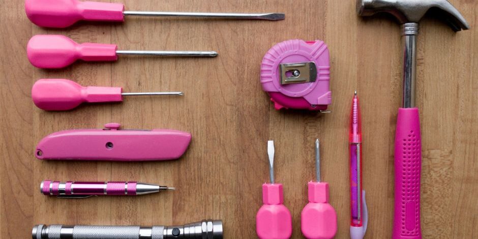 do I need a pink screwdriver like this selection of pink tools